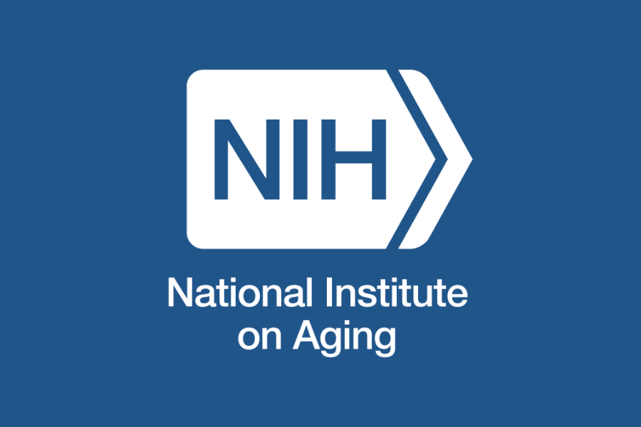 An image of the NIA logo in white against a blue background